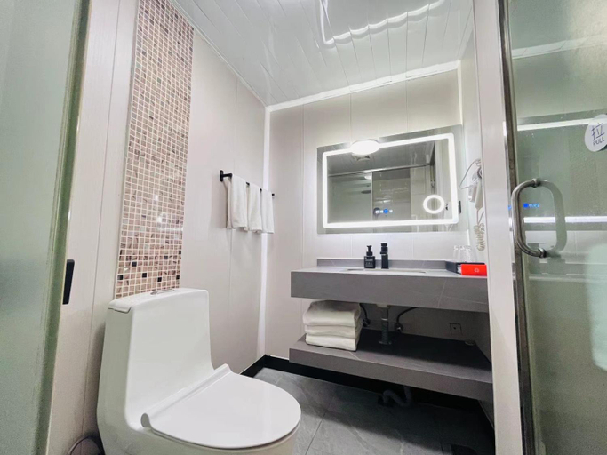 Bathroom 4, Yilong Yitang Hotel Kunming Railway Station Joy City Center, Kunming