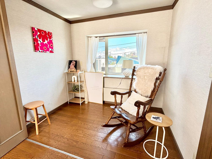 Shared lounge/TV area, ShareHouse新琴似,駐車無料,麻生駅バス直通, Sapporo