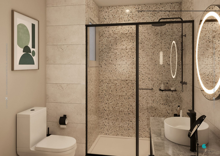 Bathroom 5, The Kaktus Somabay, Safaja