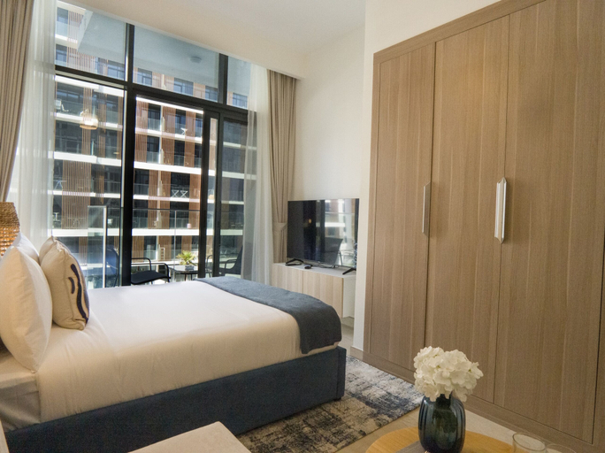 Bedroom 2, Easygo- Comfy STU in Azizi 15, Dubai