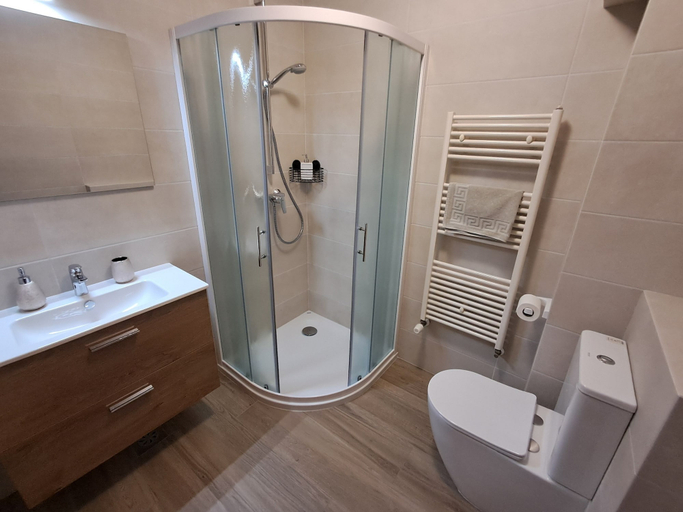 Bathroom, Apartment Honey Bee with Sauna, Kobarid