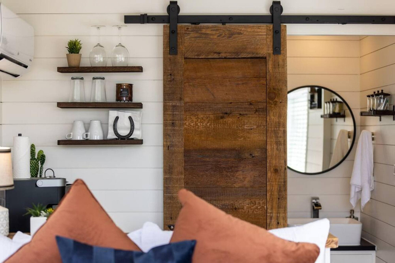 Bedroom 4, New Chic Container Home - Oasis Near Fredericksburg The Perry, Gillespie