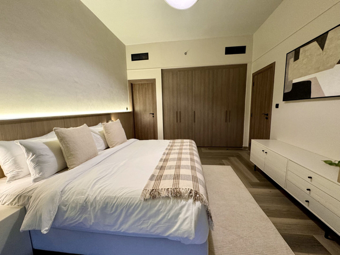 Bedroom 2, Easygo- Upgraded 1bdr Arjan, Joya, Dubai