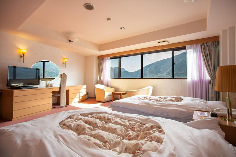 Bedroom 1, Hotel Second Stage, Takamatsu