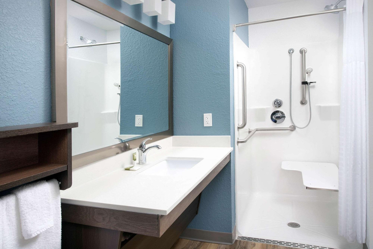 Bathroom 4, Woodspring Suites Deerfield Beach, Broward