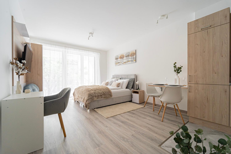 Bedroom 2, WestSide Garden Apartments by FirstHost, Budapesti