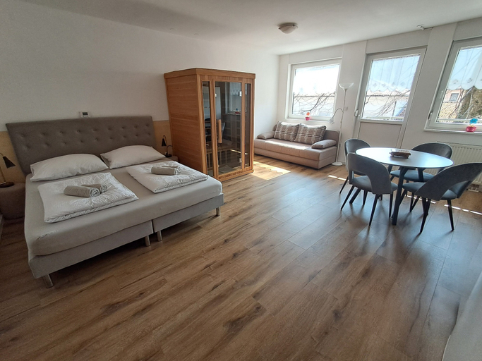 Bedroom 3, Apartment Honey Bee with Sauna, Kobarid