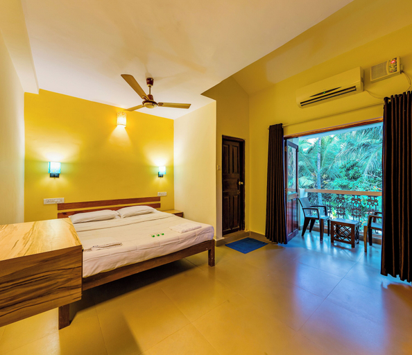 Bedroom 3, Hotel Lua Nova, North Goa