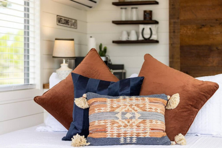 Bedroom 2, New Chic Container Home - Oasis Near Fredericksburg The Perry, Gillespie