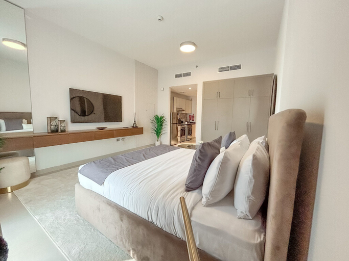 Bedroom 2, Easygo-stunning Apartments Al Jaddaf WG, Dubai
