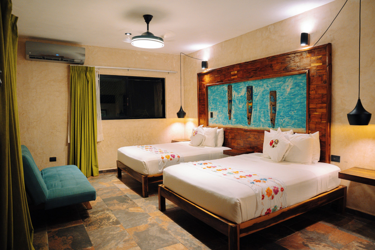 Bedroom 4, Aldea Coba a Comfortable Sleep in the Jungle, Cozumel
