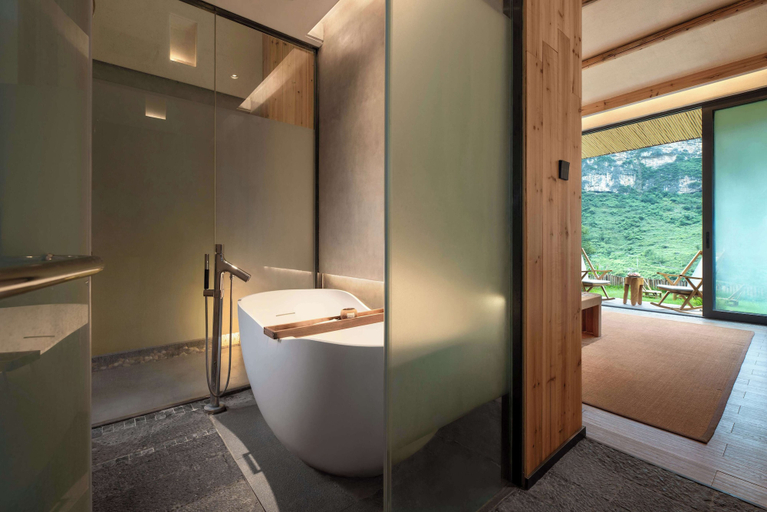 Bathroom, Zhensu Canyon Sanctuary, Liupanshui