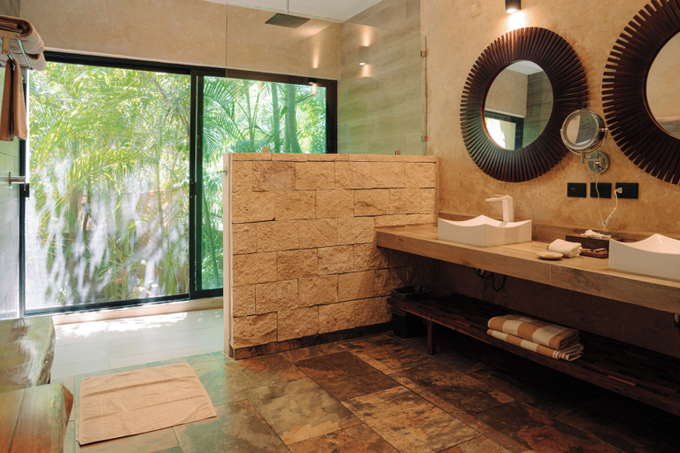 Bathroom 5, Aldea Coba a Comfortable Sleep in the Jungle, Cozumel