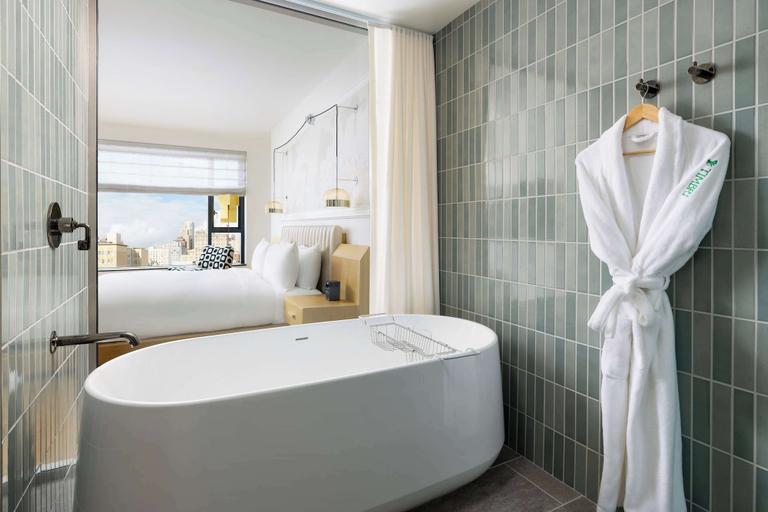 Bathroom 5, Timbri Hotel San Francisco, Curio Collection by Hilton, San Francisco