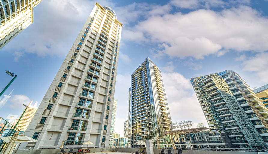 Exterior & Views, Magnificent Two Bedroom Beachfront, Dubai