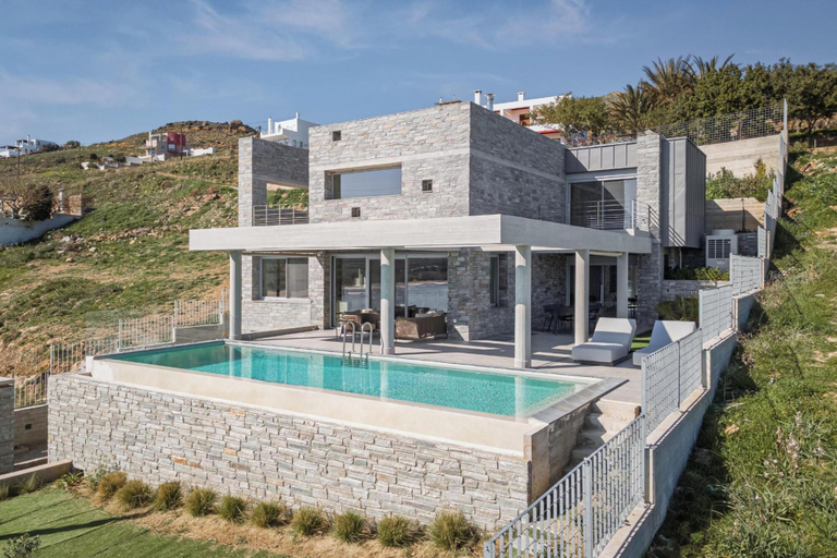 Sport & Beauty 4, Luxurious Seafront Villa Karystos, Central Greece