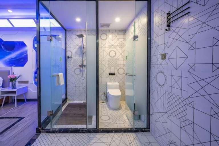 Bathroom 4, Fei Zi Xiao Hotel, Guangzhou