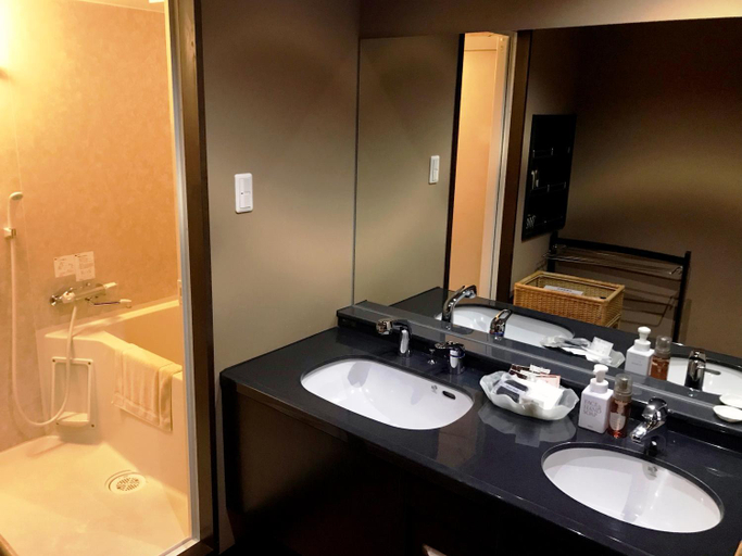 Bathroom 4, Oyado Kinkiyu Annex SUIKAZURA, Teshikaga