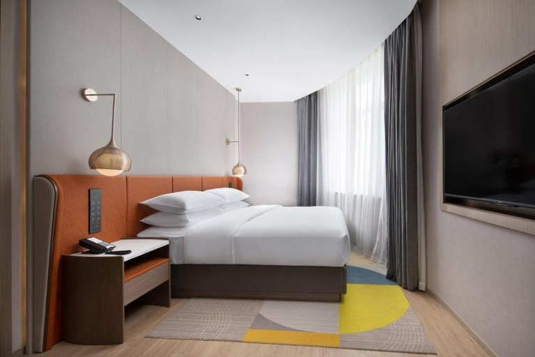 Bedroom 1, Home2 Suites by Hilton Yaitai Laishan, Yantai