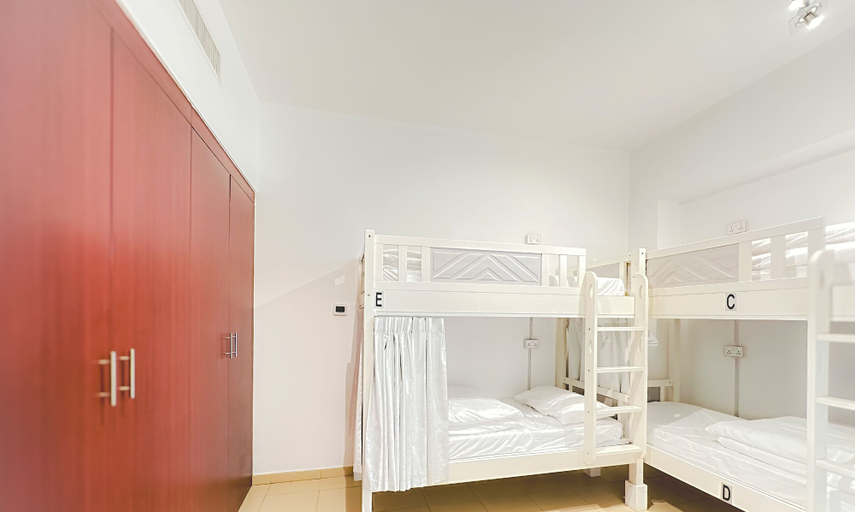 Bedroom 5, Dubai Host - Beach Hostel JBR, Dubai