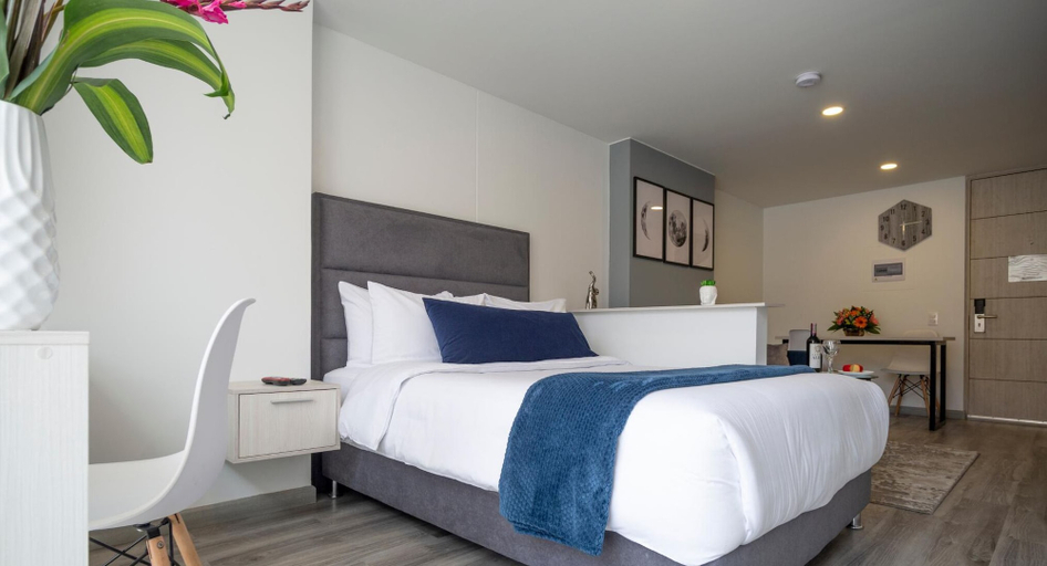 Bedroom 2, Torre Ventto Lofts by Jalo, Santafé de Bogotá