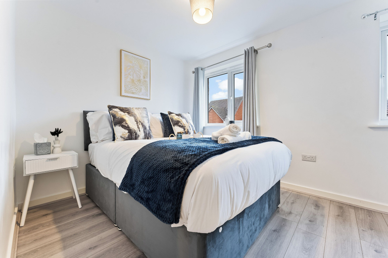 Bedroom 3, City Centre House.Parking.Sofa Bed.WIFI, Coventry