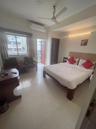Bedroom, Motel Sanvaria Regency, Anand