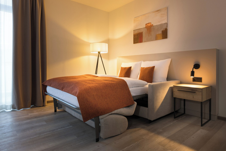 Bedroom 3, Atrium Apart Hotel Brühl, Rhein-Erft-Kreis