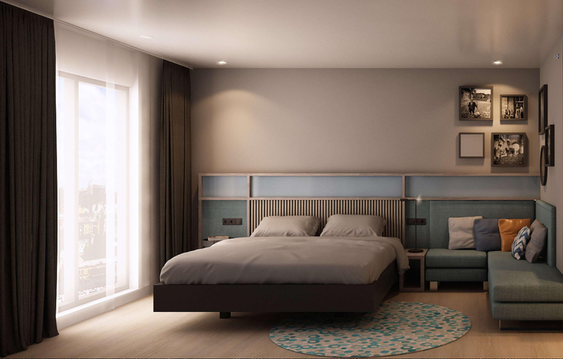 Bedroom 5, Hampton By Hilton Istanbul Old City, Fatih