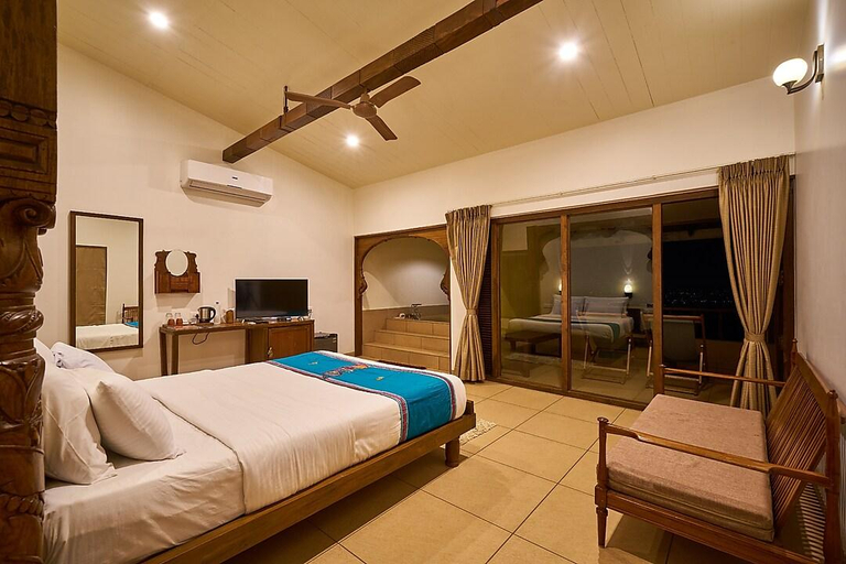 Bedroom 1, Nisarg Resort, Kolhapur