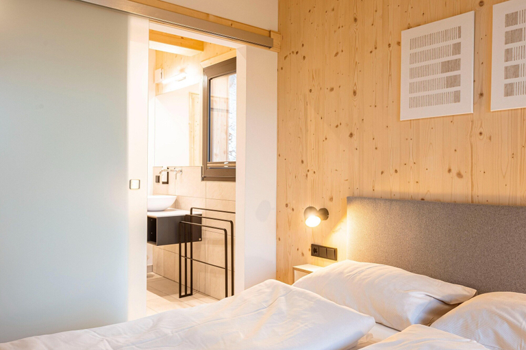 Bedroom 3, Lovely chalet with hot tub, Murau