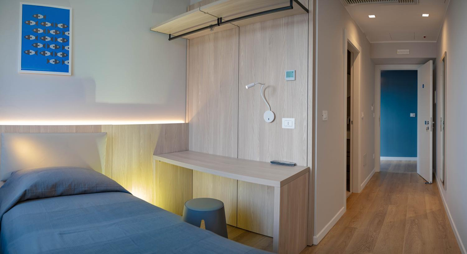 Bedroom 2, Hotel Tritone, Trieste