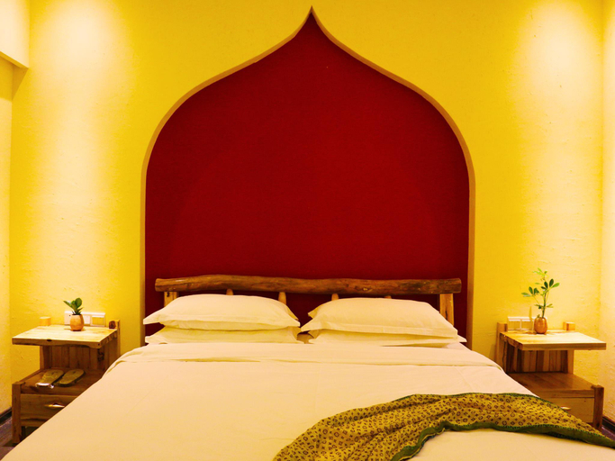Bedroom 2, Dunhuang Jinshed Times Yododo Inn, Jiuquan