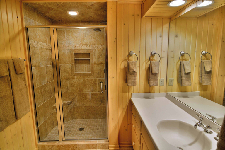 Bathroom 3, Serenity on Lake Owen, Bayfield