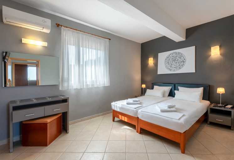 Bedroom 2, Ampelia Hotel Kassandra, Central Macedonia