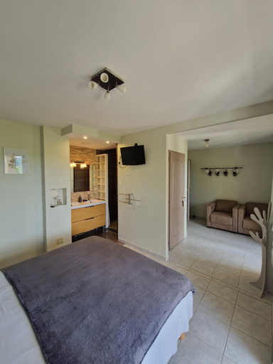 Bedroom 2, Les Restanques de Camelie, Ardèche