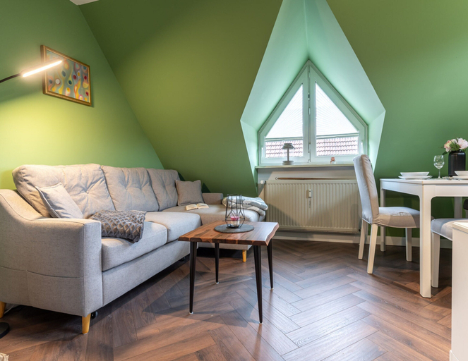 Living room 2, Charmante Ferienwohnung, Dithmarschen