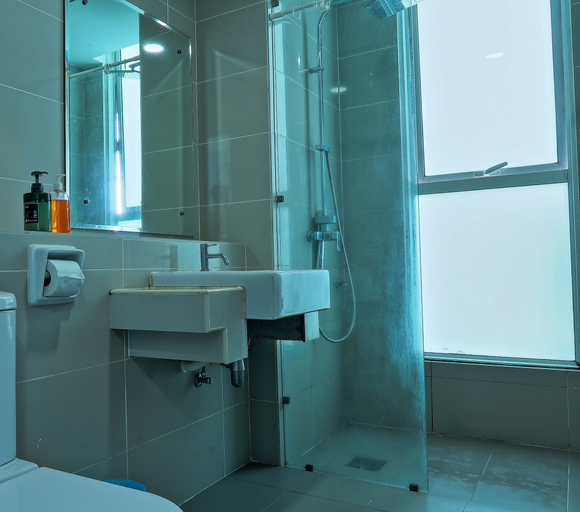 Bathroom, reStary Blue Game Themed Homestay, Kota Kinabalu