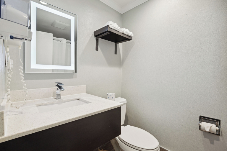 Bathroom 4, Bayhill Inn, San Mateo