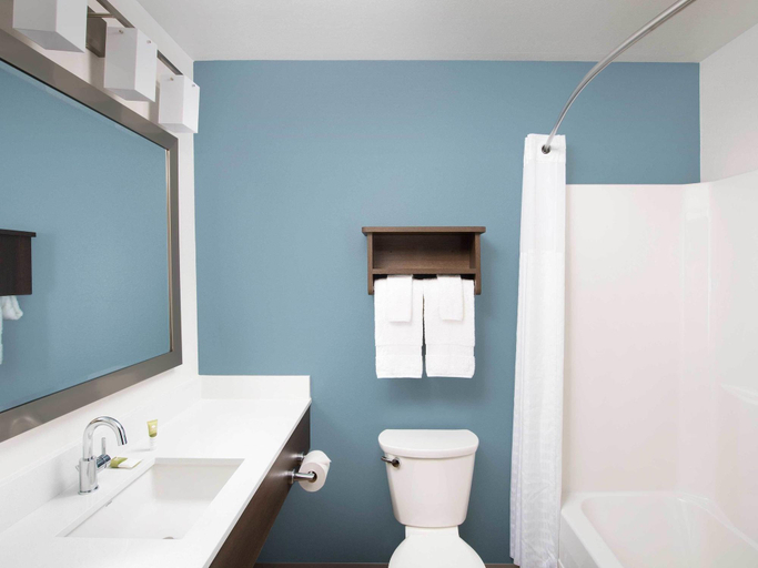 Bathroom 4, Woodspring Suites Las Colinas, Irving