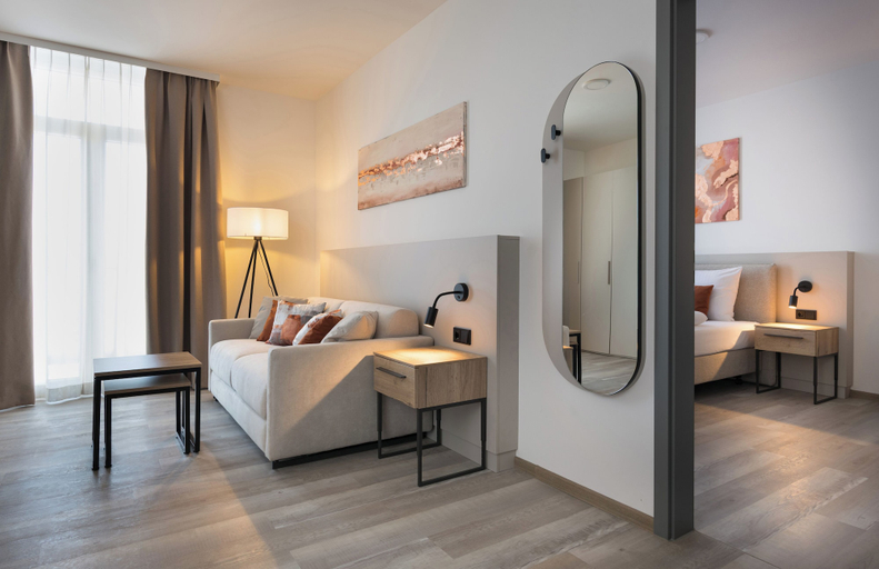Bedroom 4, Atrium Apart Hotel Brühl, Rhein-Erft-Kreis