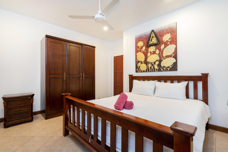 Bedroom 1, Thai Jacuzzi 2BR Villa Nikkie 2 in Tropical Nature, Pulau Phuket
