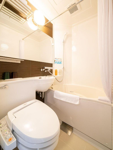 Bathroom 4, Super Hotel Totsukaeki Higashiguchi, Yokohama