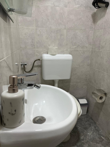 Bathroom 3, 'MONAS' mini apartments, Sombor