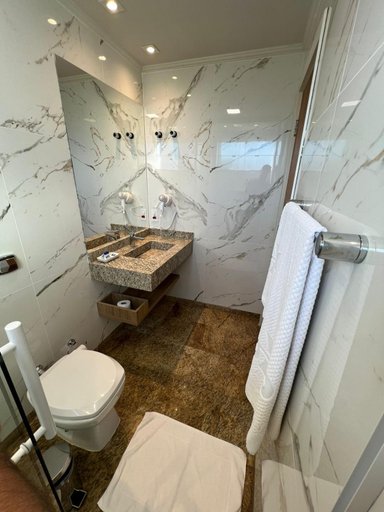 Bathroom 5, Hd Plaza Hotel, Assis