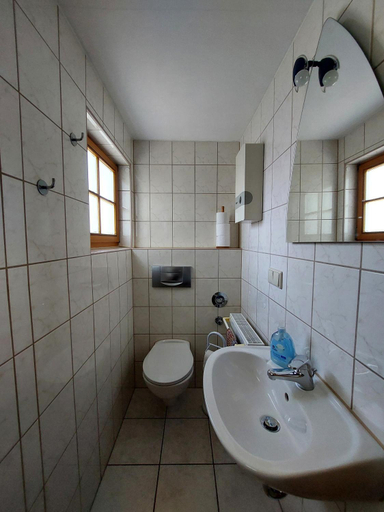 Bathroom 3, Lotterhof Ferienhaus Gartenhaus, Mittelsachsen