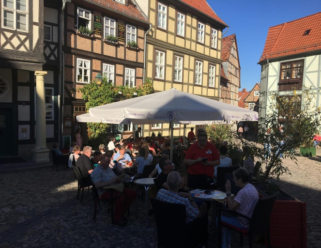 View from property 2, Ferienwohnung Remise, Wernigerode, Harz