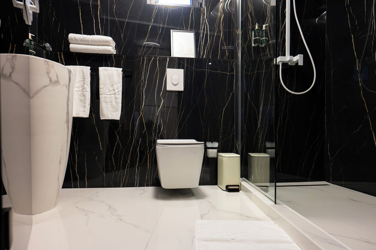 Bathroom 4, Le Blanc Cotroceni hotel, Municipiul Bucuresti