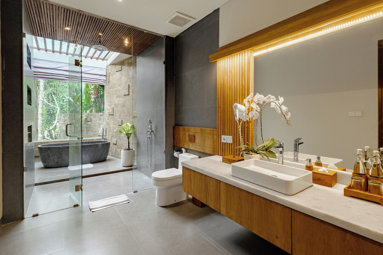 Bathroom 5, Elitya Ubud Villa, Gianyar