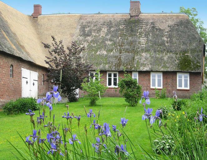 Exterior 2, Wellnessferienhaus in Dagebull auf Einer Warft, Nordfriesland